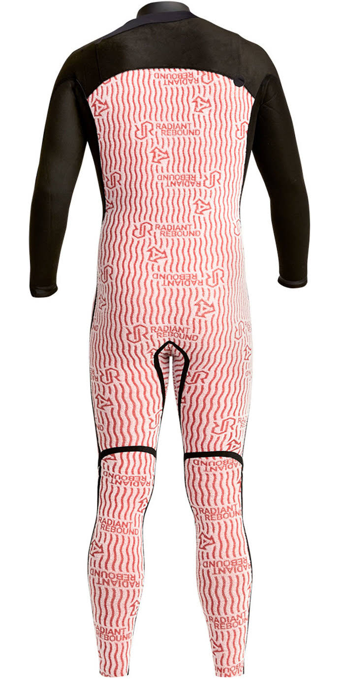 Black L Chest Zip Wetsuit G5418