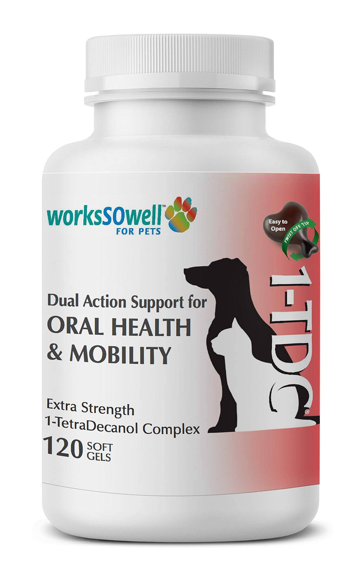 120 Soft Gels Periodontal & Joint Health for Cats & Dogs Z1647