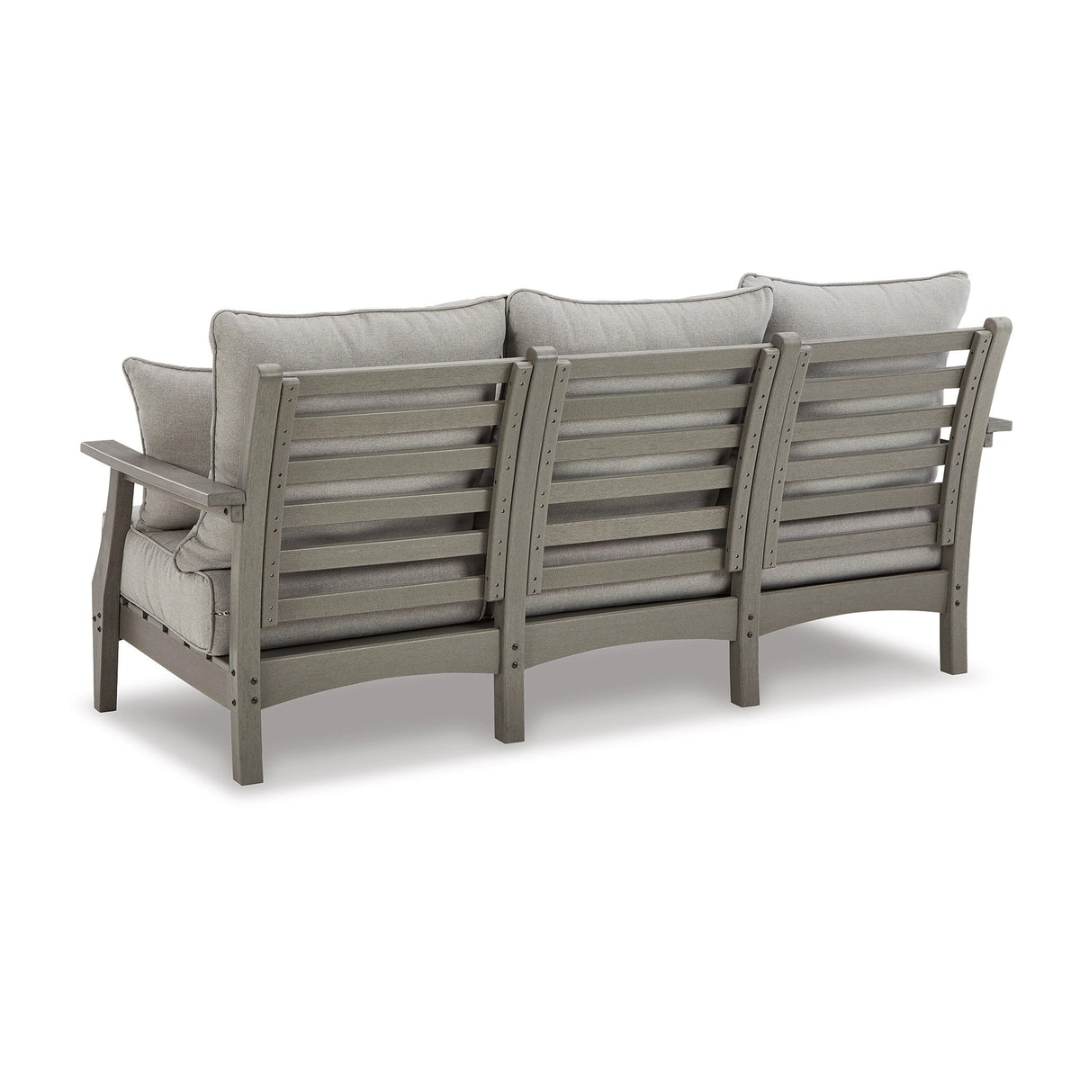 Gray Polyester Fabric Outdoor Sofa A65376
