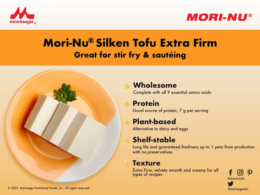 12.3 oz x 12 Packs Extra Firm Silken Tofu M60634