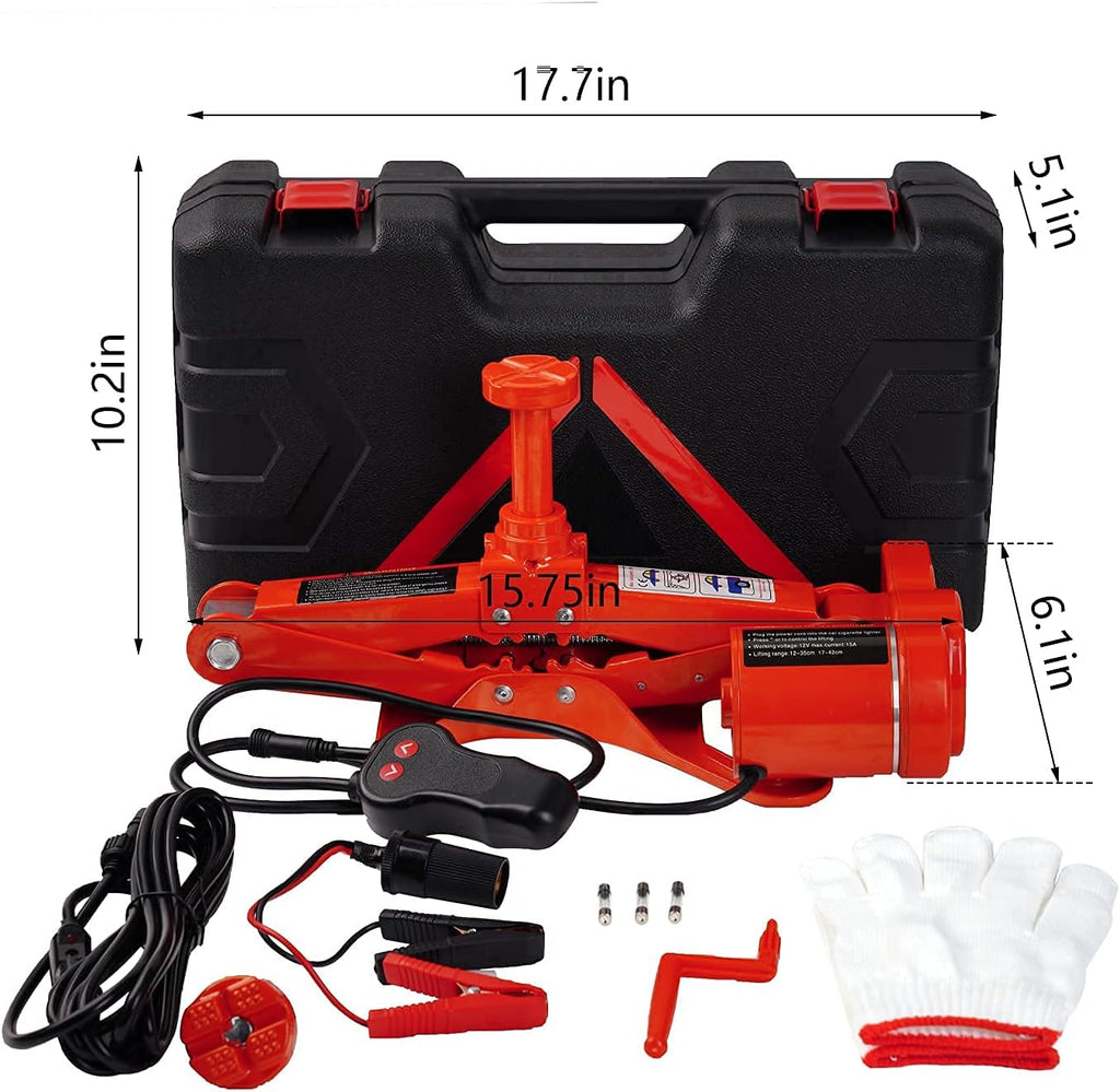 3 Ton 12 V Electric Scissor Jack F13524