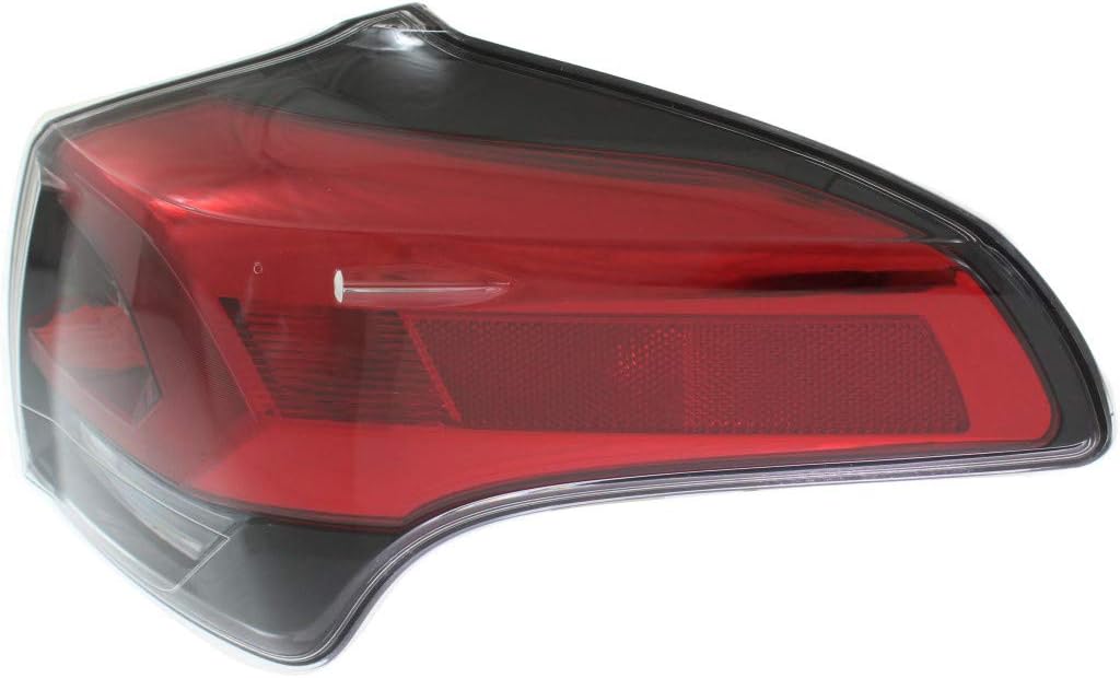 Outer Tail Light Assembly Passenger Side Halogen Type F748