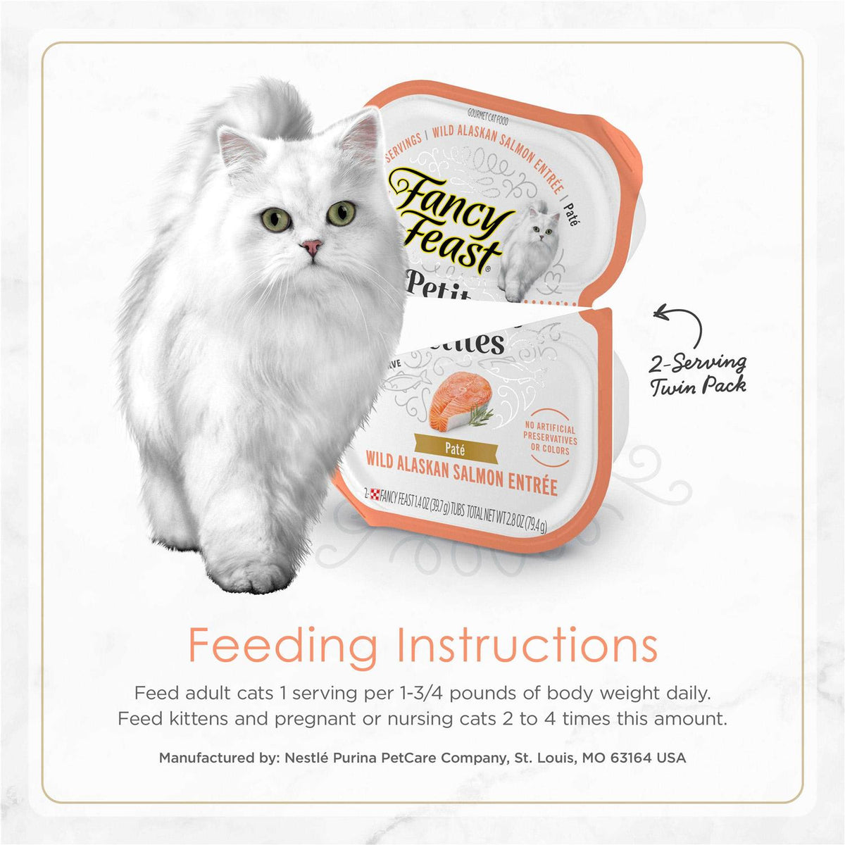 Wild Alaskan Salmon Pate Wet Cat Food Y227728