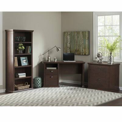 Antique Cherry Rectangular Computer Desk Office Set G2119