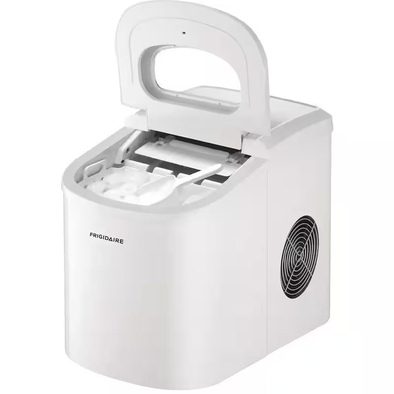 White Freestanding Ice Maker Q11108