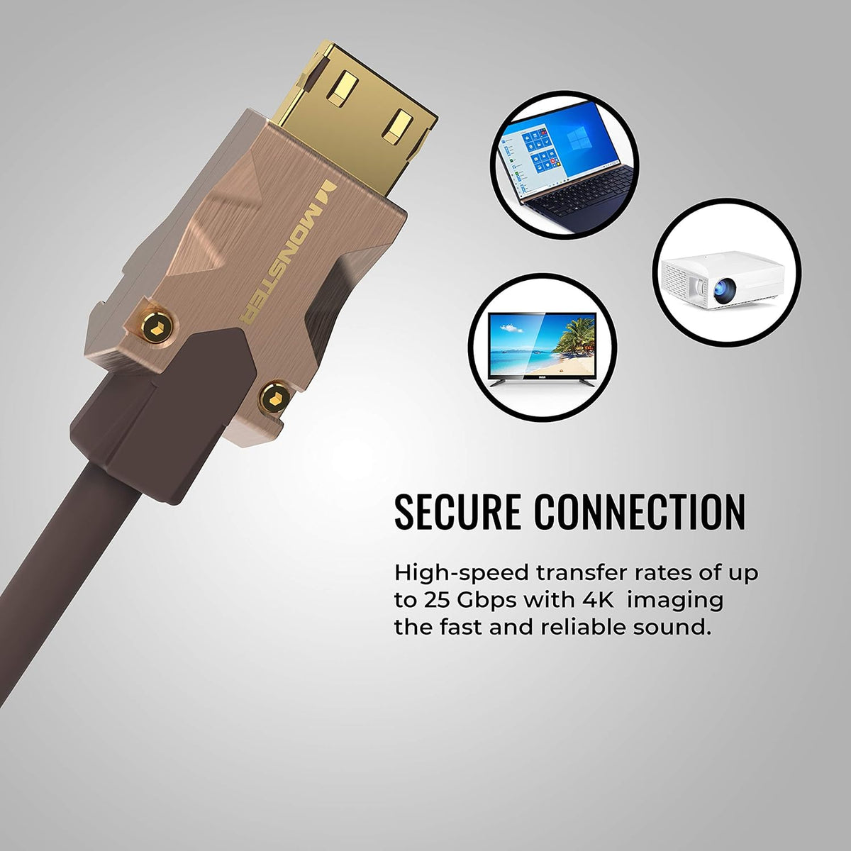Certified Premium Ultra High Speed HDMI Cable - 2.0 4K 60Hz - 5 Meters G704452