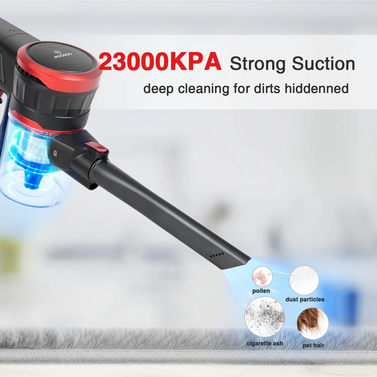Cordless Stick Vacuum Cleaner 23Kpa B758