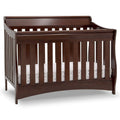 Black Cherry Espresso Convertible Crib J158738