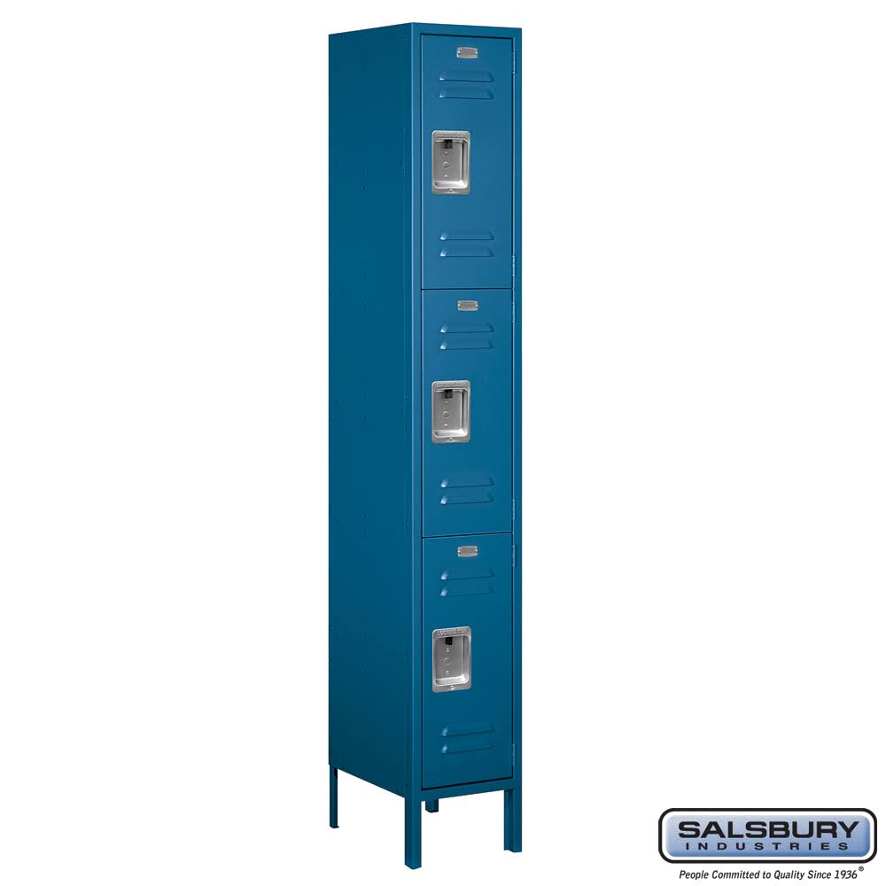 Blue Metal Locker A9812