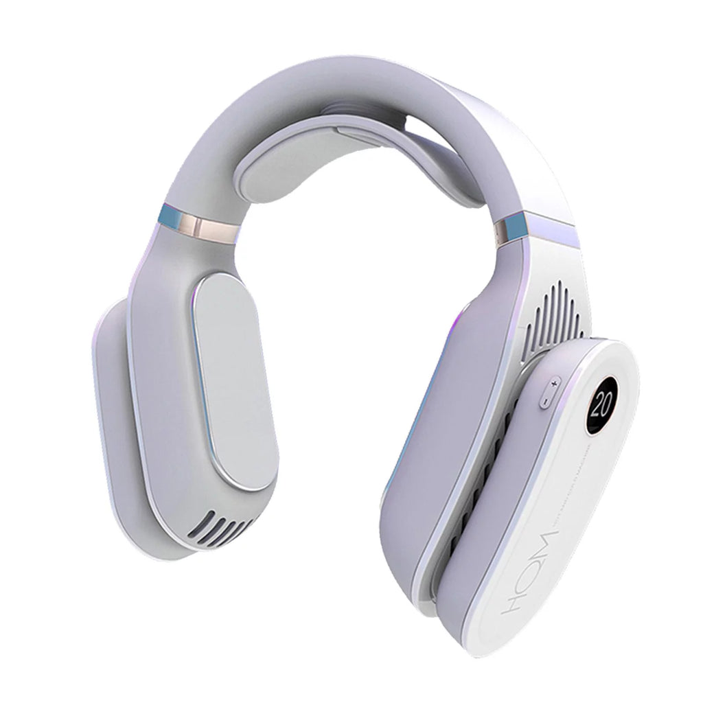 White USB Hanging Neck Air Conditioner P9162