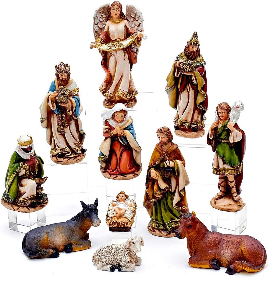 6" Nativity Set with 11 Figures O389857