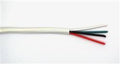 18 AWG 4 Conductor Unshielded Plenum Speaker Cable, 1000 Feet, White V67687