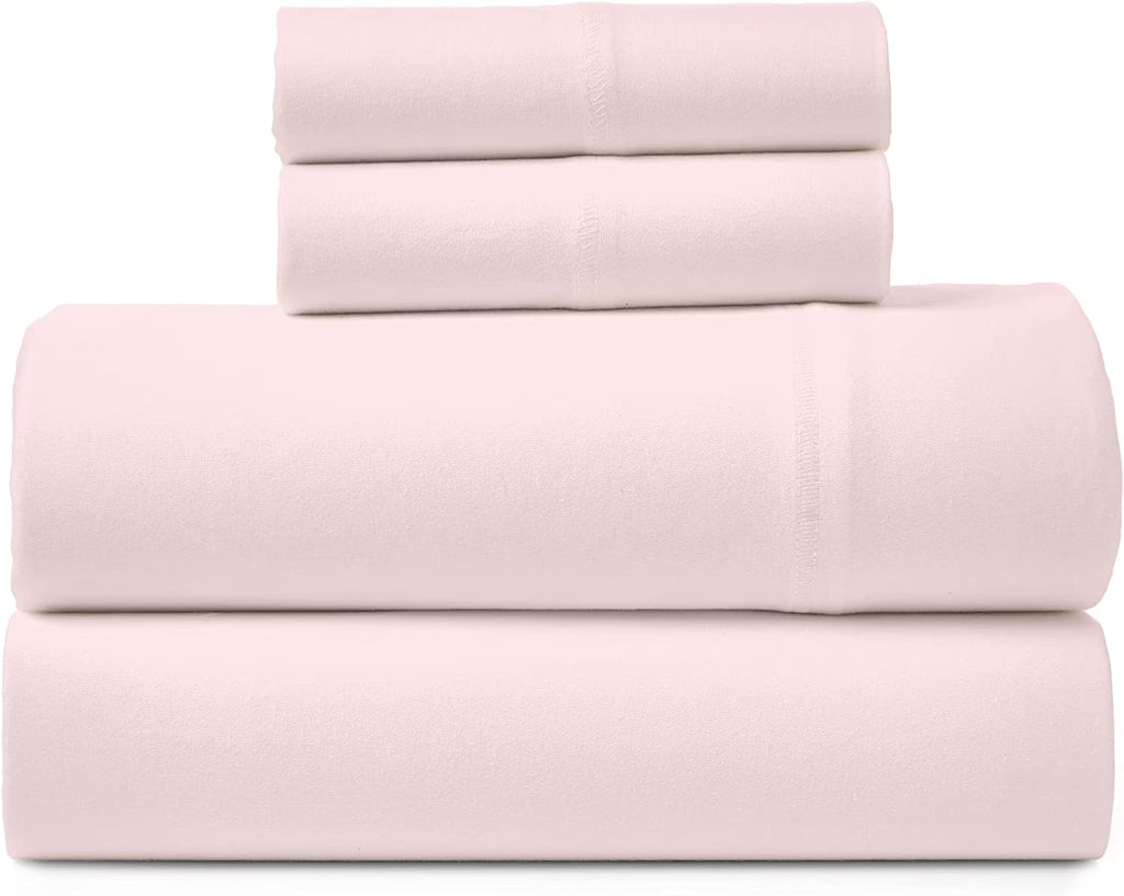 Cotton Queen 4 Pieces Jersey Sheets Set N42736