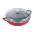 Cast Iron 3.5-Quart Braiser with Glass Lid G9583
