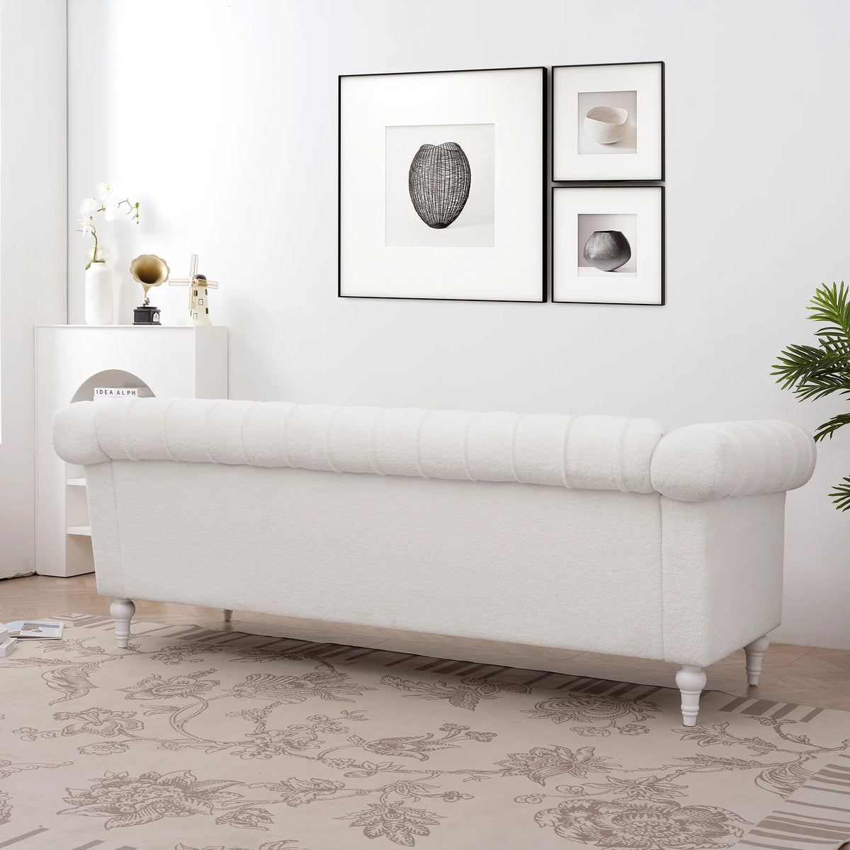 3 Seater Square Arm Sofa S154191