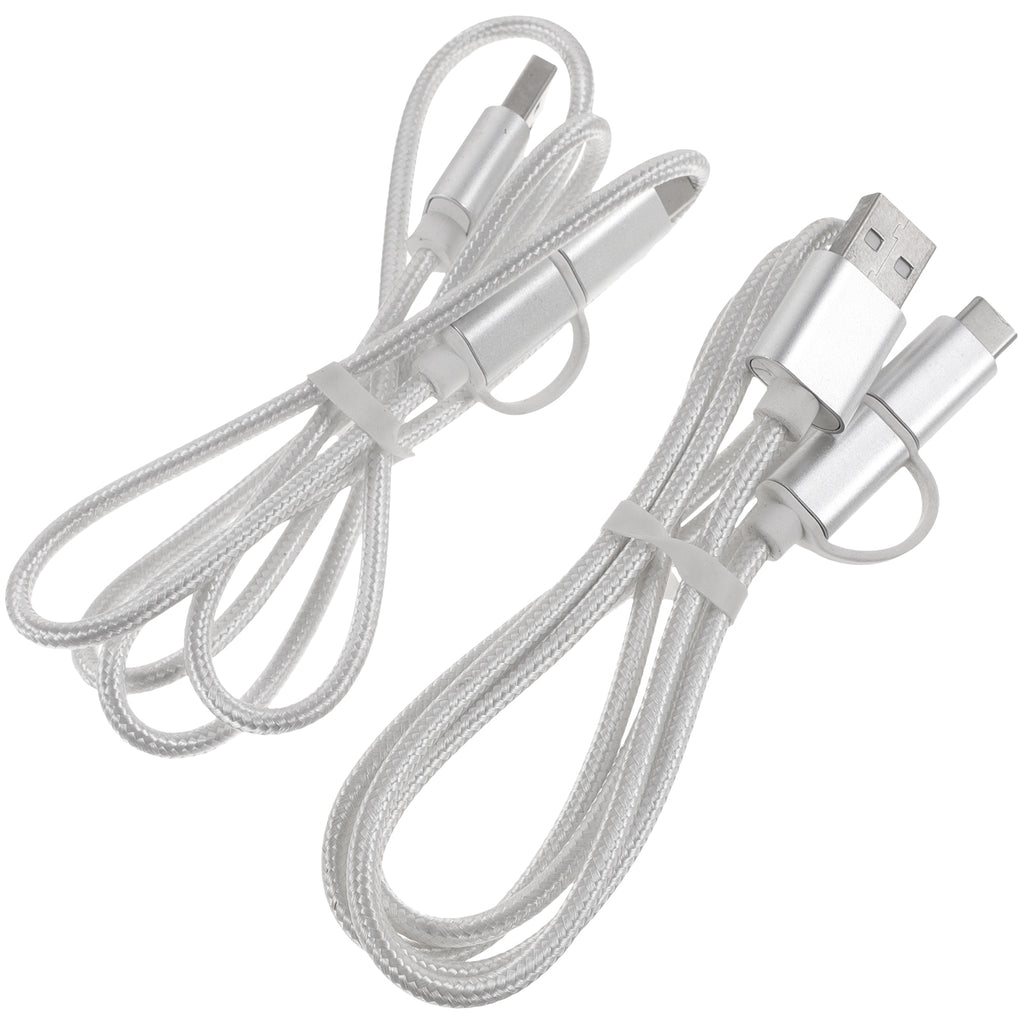2 Pcs Phone Car Charger Cord Cables Data Line T535508