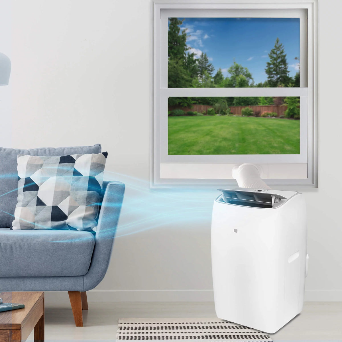 10000 BTU White Portable AC S36812