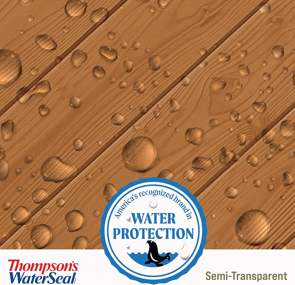 Semi-Transparent Waterproofing Wood Stain and Sealer, Desert Tan, 1 Gallon K3420