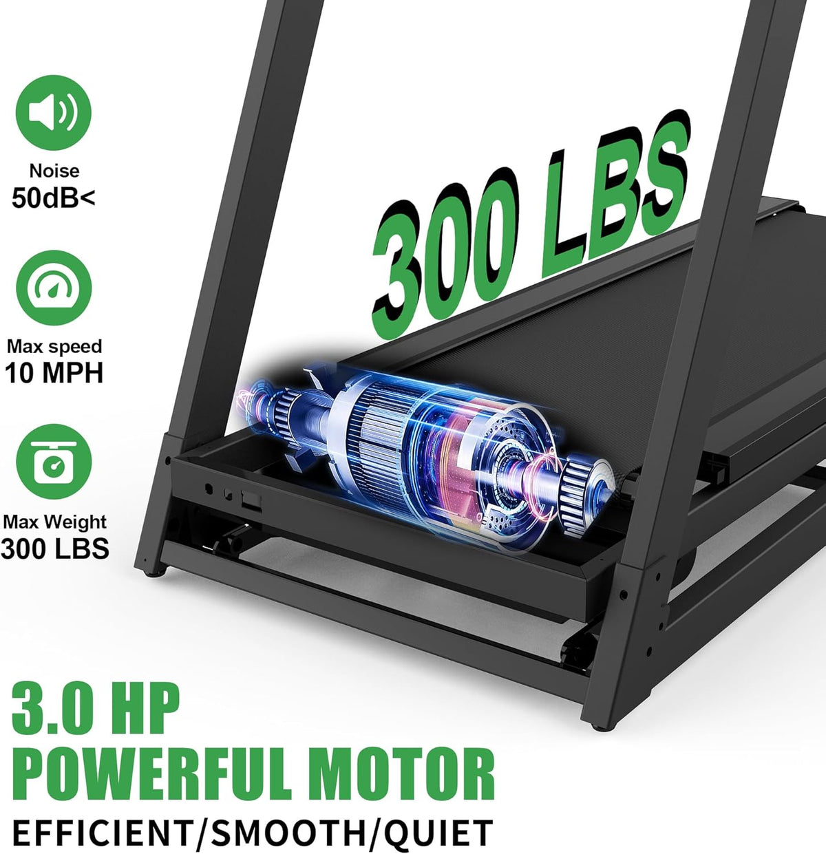 Folding Treadmill with Auto Incline W95085