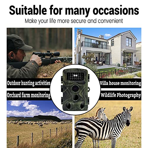 36MP 1080P Mini Trail Camera 2 Pack with 32GB Card N891