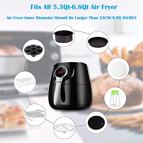 Universal Baking Cooking Accessories for 9 Inches Air Fryer M9485