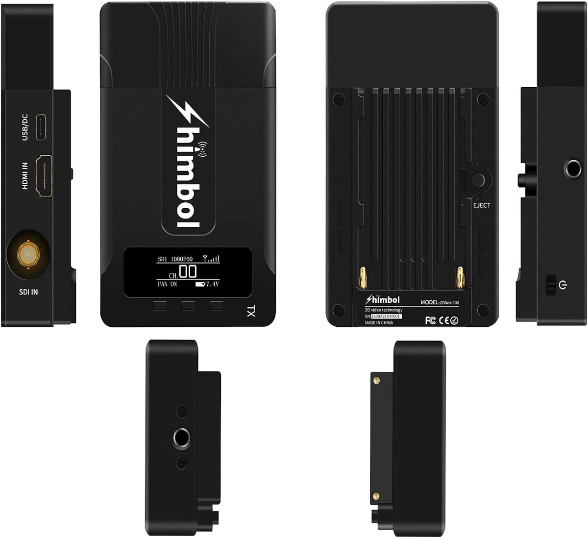 1080P60 HDMI&SDI Wireless Video Transmission System Transmitter & Receiver Q5286