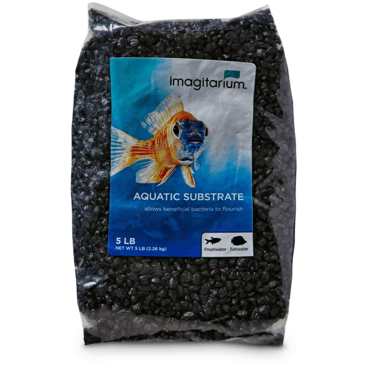 Frosted Black Aquarium Gravel Substrate W50801