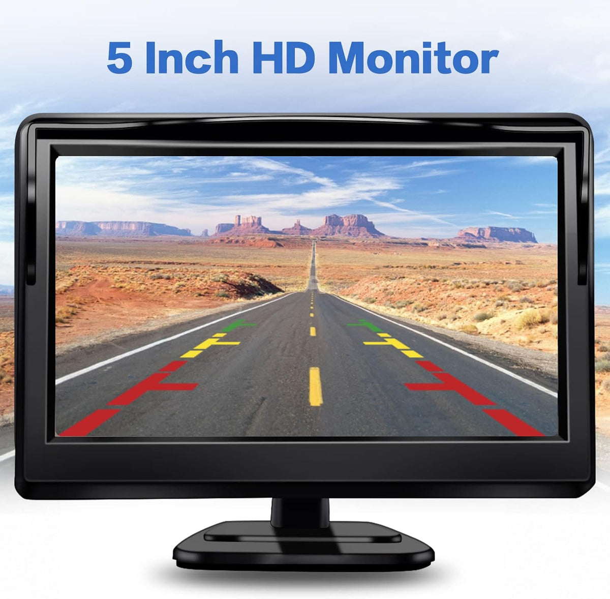 5 Inch Monitor HD 1080P IP69 Waterproof Backup Camera Kit Pack of 2 P70867