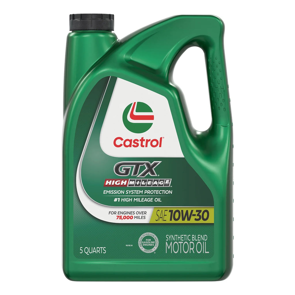 10W-30 Synthetic Blend Motor Oil, 5 Quarts P4345