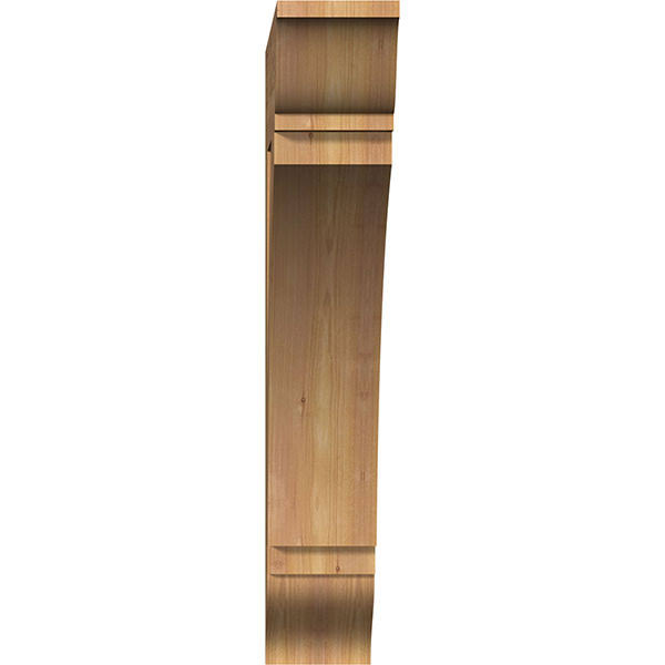 Thorton Traditional Smooth Bracket, Western Red Cedar J71330
