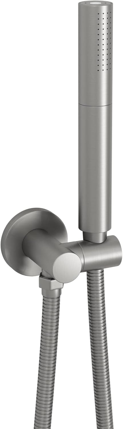 Oil Rubbed Bronze Handheld Shower Head with Flexible Hose and Brass Bracket, Pack of 2 Z559