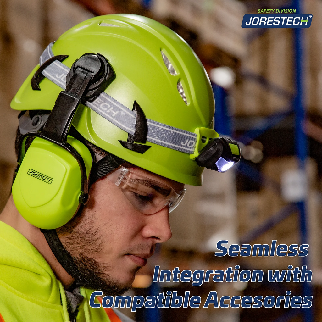 Ventilated Safety Rescue Helmet with Adjustable 4-Point Suspension S391223