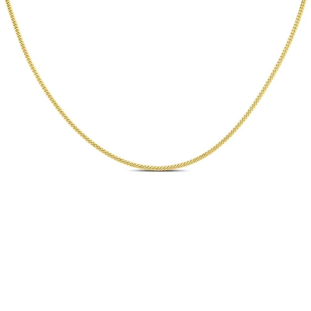 22 Inch Yellow Gold Figaro Chain with Lobster Clasp N138473