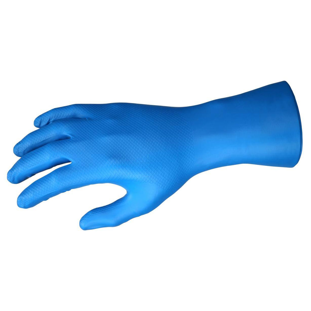 Blue Nitrile 8 mil 12 inch Work Gloves Q169182