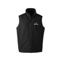 Black Softshell Full-Zip Vest K331