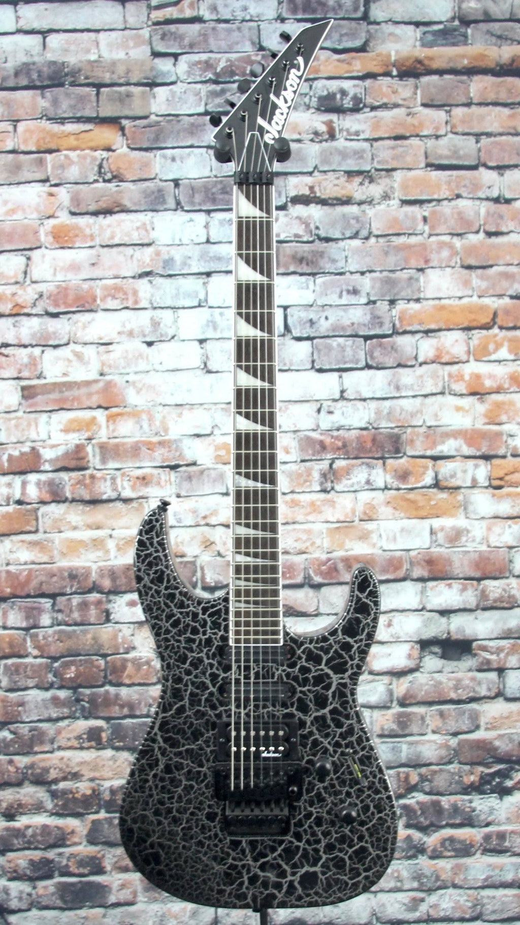 Silver Crackle Electric Guitar B9010