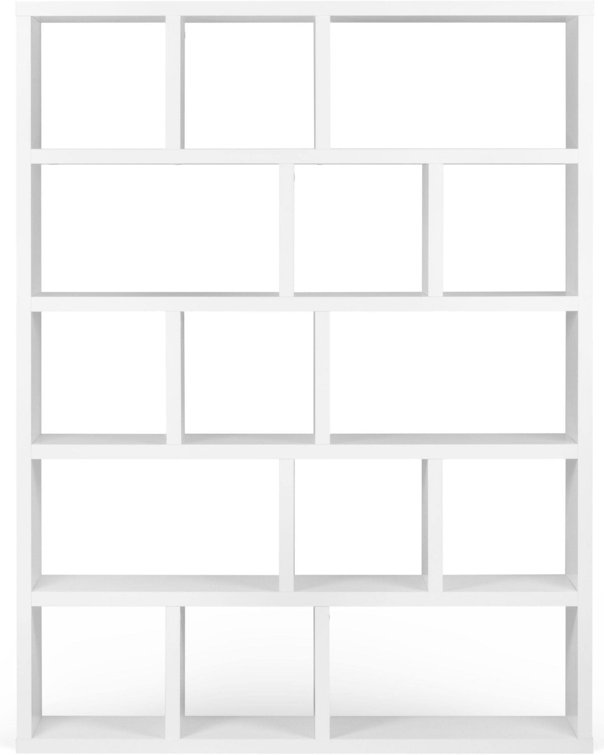 5 Levels Bookcase 150 cm Pure White Q820