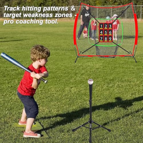 Adjustable Baseball Softball Strike Zone Target Net 19x27 in U764931