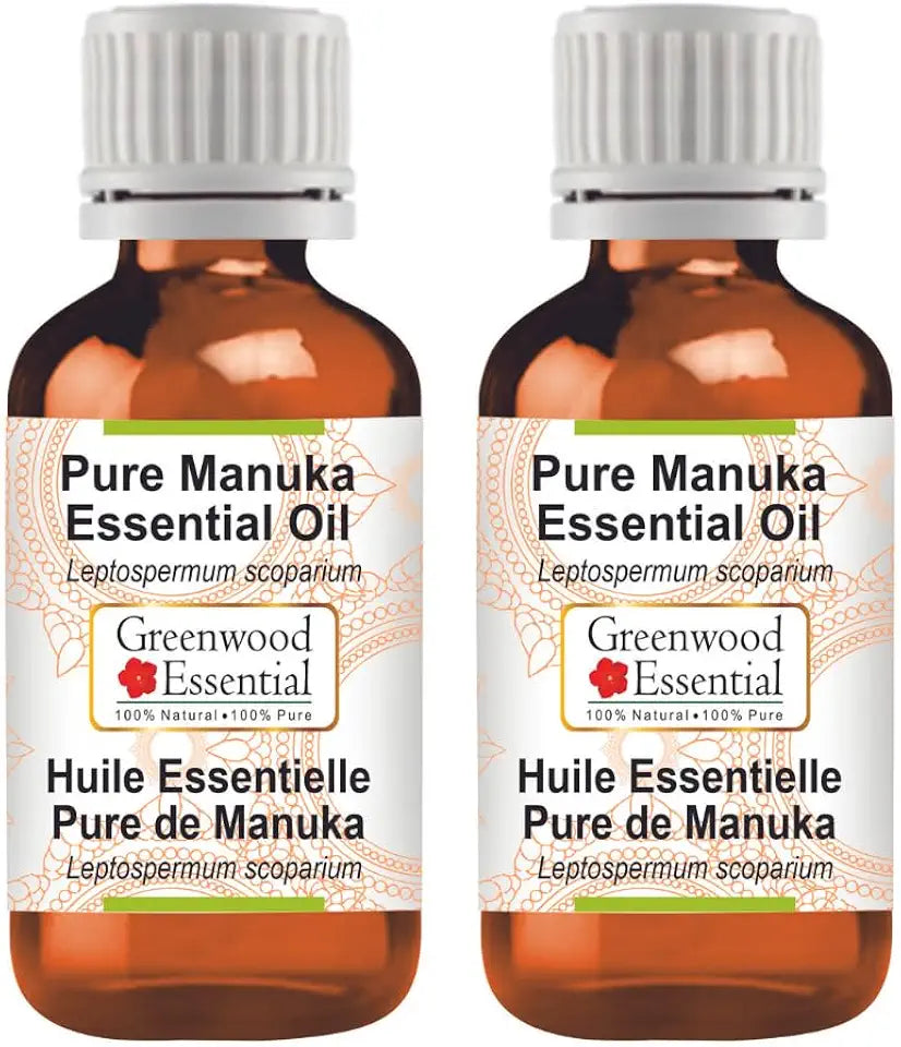 Manuka Essential Oil Steam Distilled Pack of Two 100ml P405190