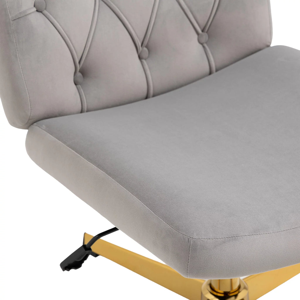 Armless Adjustable Swivel Desk Chair G833