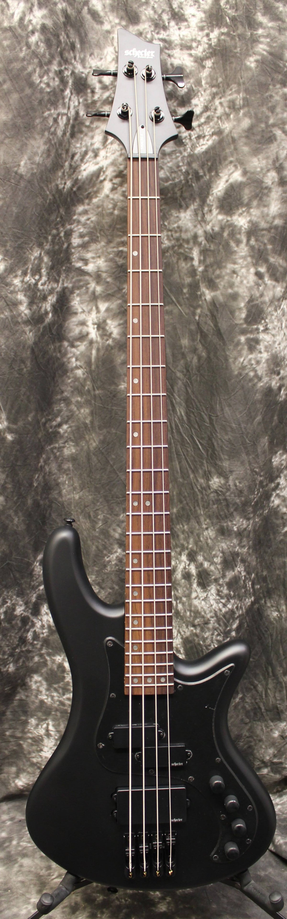 Satin Black 4 Bass Guitar W1481