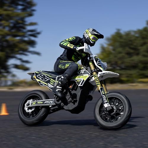 1/4 Super Moto Motorcycle White RTR Basic E9802
