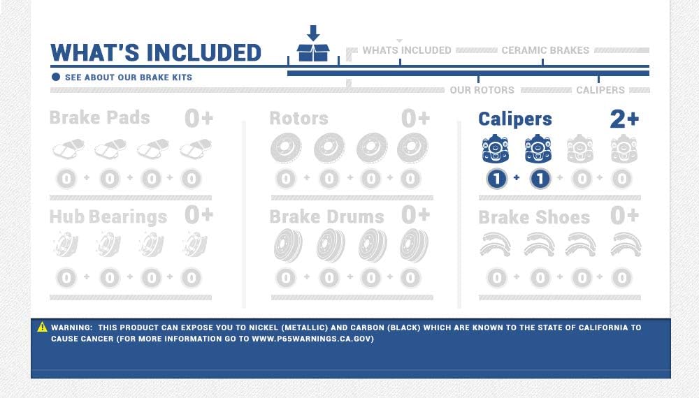 Rear Semi-Loaded Caliper Pair with Clips Kit N39218