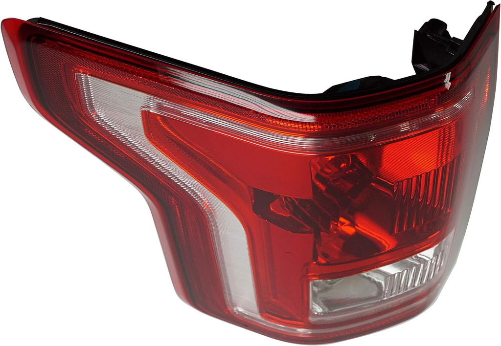 Tail Light Assembly Set of 2 Halogen Clear & Red Lens M175756