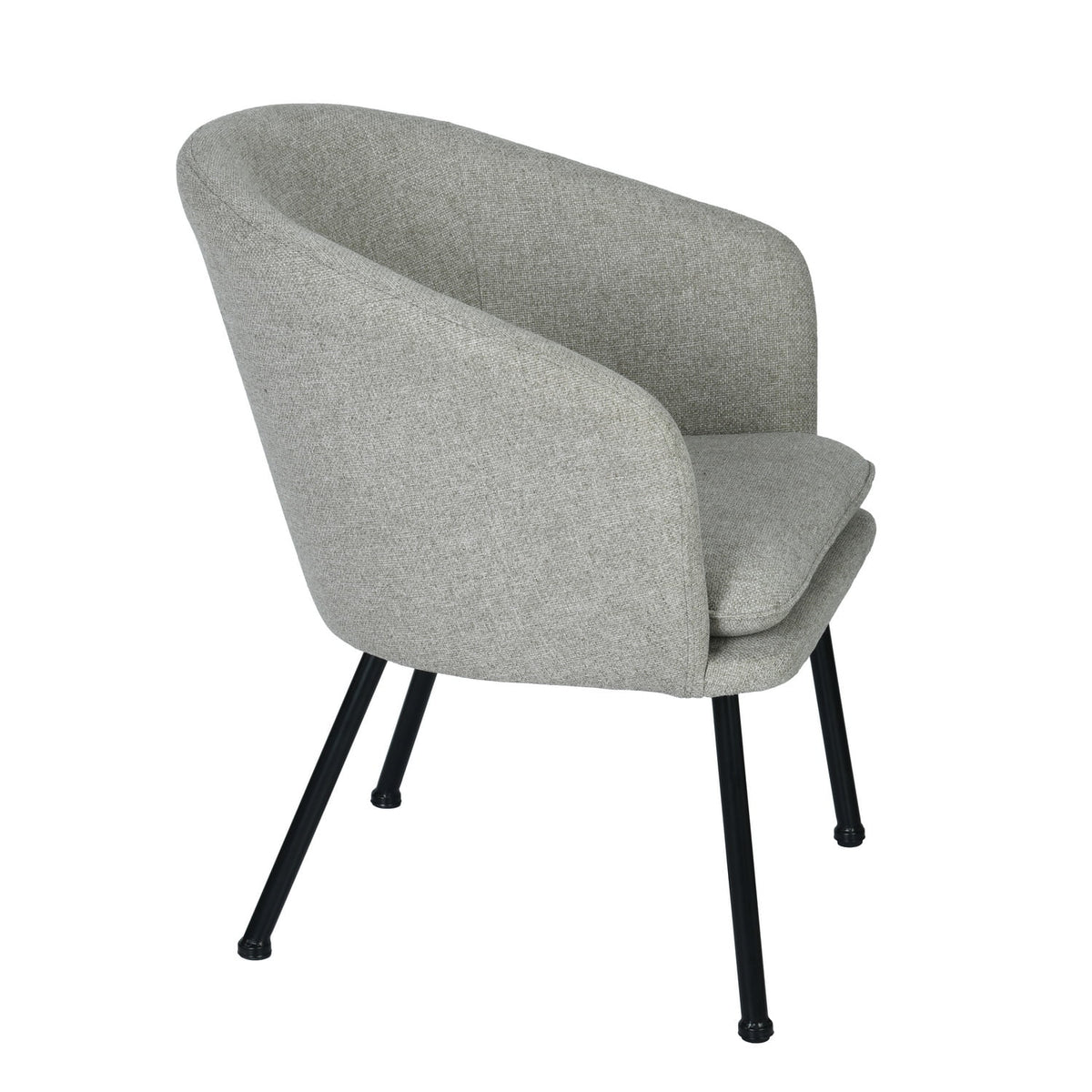 Grey Wicker Accent Arm Chairs E22165