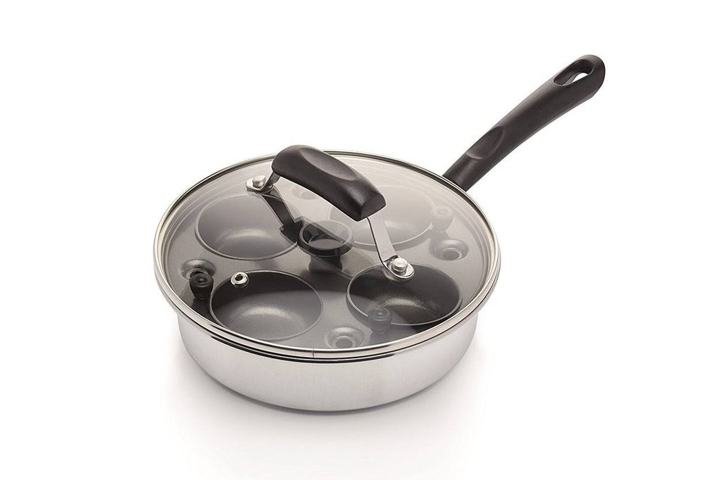 4 Egg Poacher Pan, Carbon Steel, 21 cm X26305