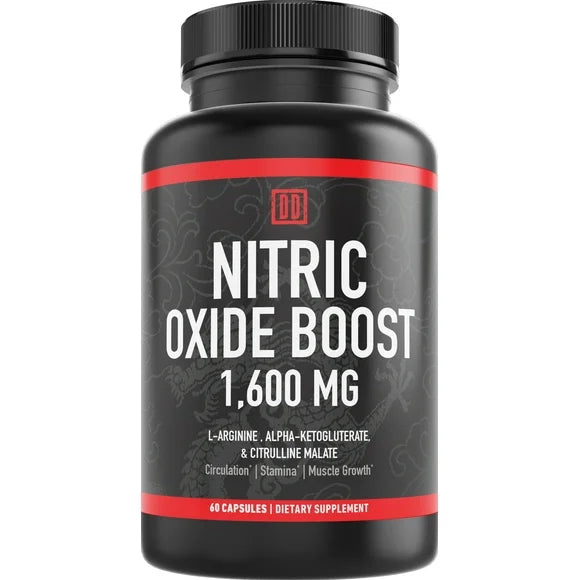 1600mg L-Arginine Citrulline Malate Supplement 60 Caps V81036