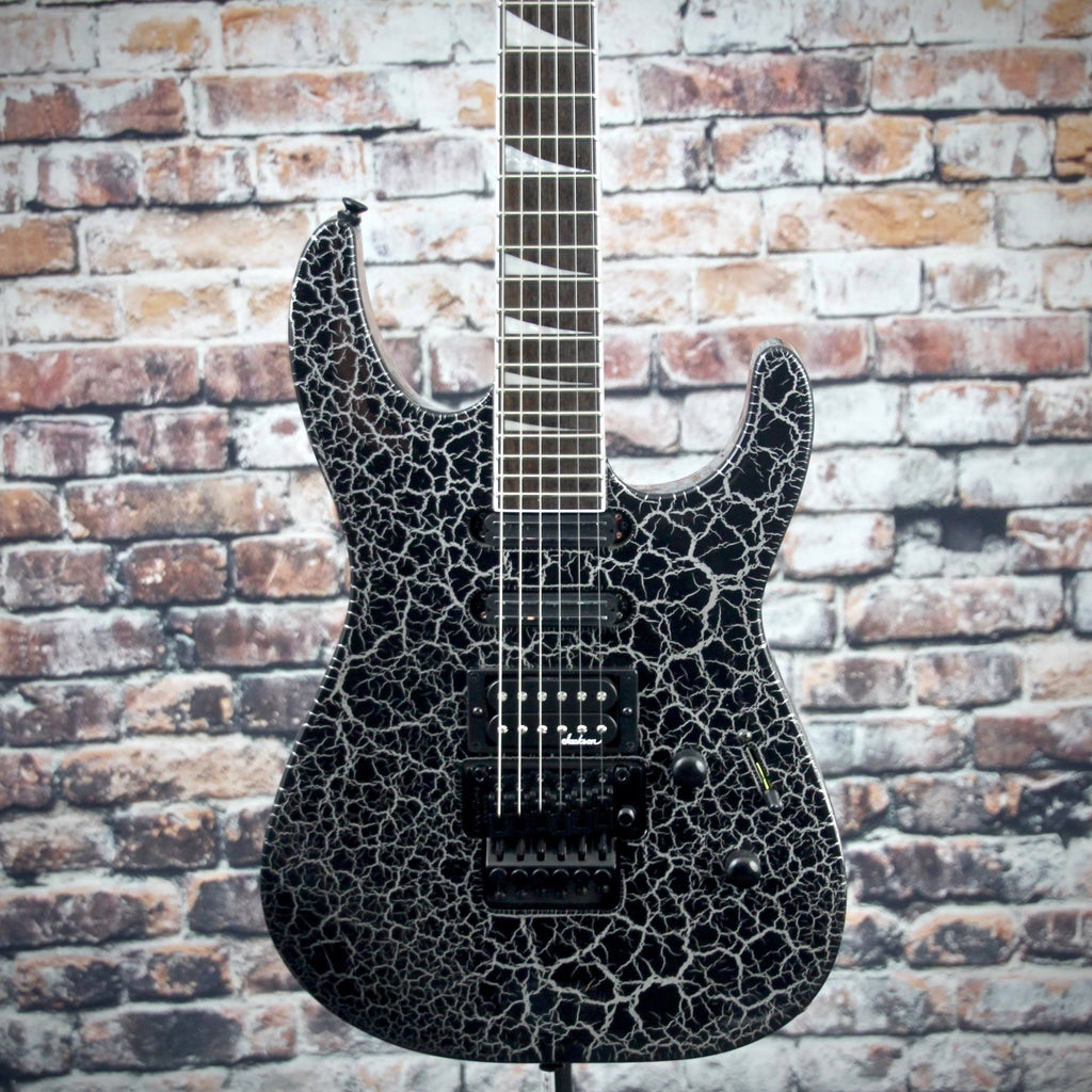 Silver Crackle Electric Guitar B9010