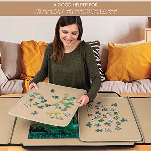 1500 Piece Jigsaw Caddy Puzzle Table 24½" X 35½" E879636