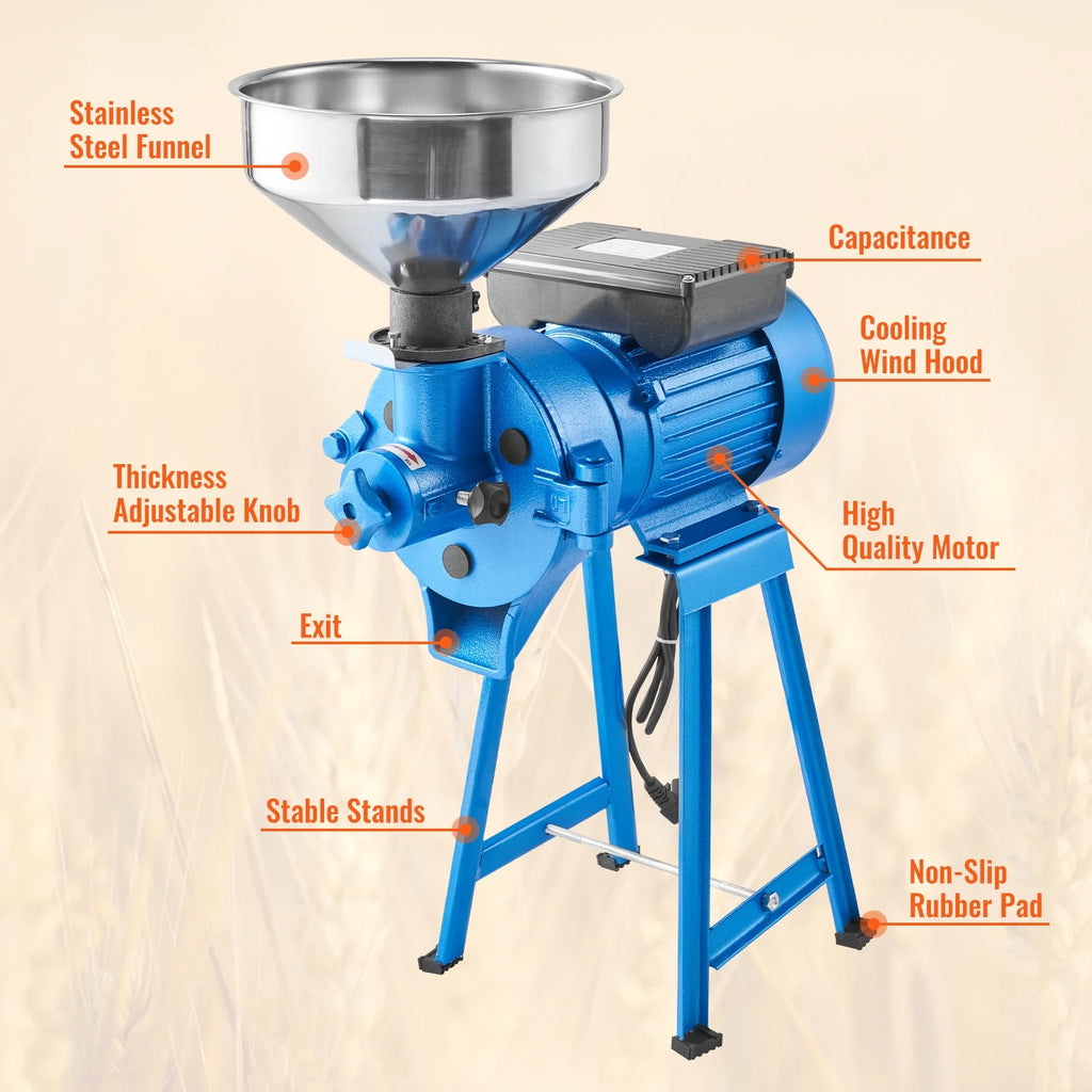 1500W Electric Grain Mill Grinder M529